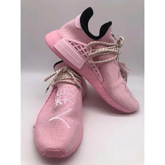 adidas Men's NMD HU Human Race x Pharrell Pink 2021 GY0088 Size 11 NIB - Picture 6 of 11